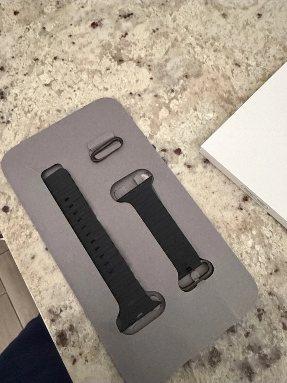 Apple Watch Ocean Band-Black Titanium Buckle-49mm